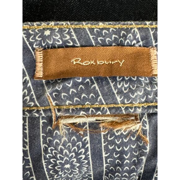 PAIGE Roxbury Premium Jeans Stretch in Dark Wash Denim Size 31 - Picture 4 of 6